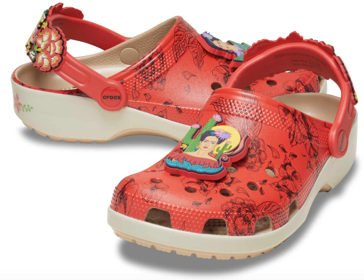 Crocs rinde tributo a la icónica artista mexicana Frida Kahlo